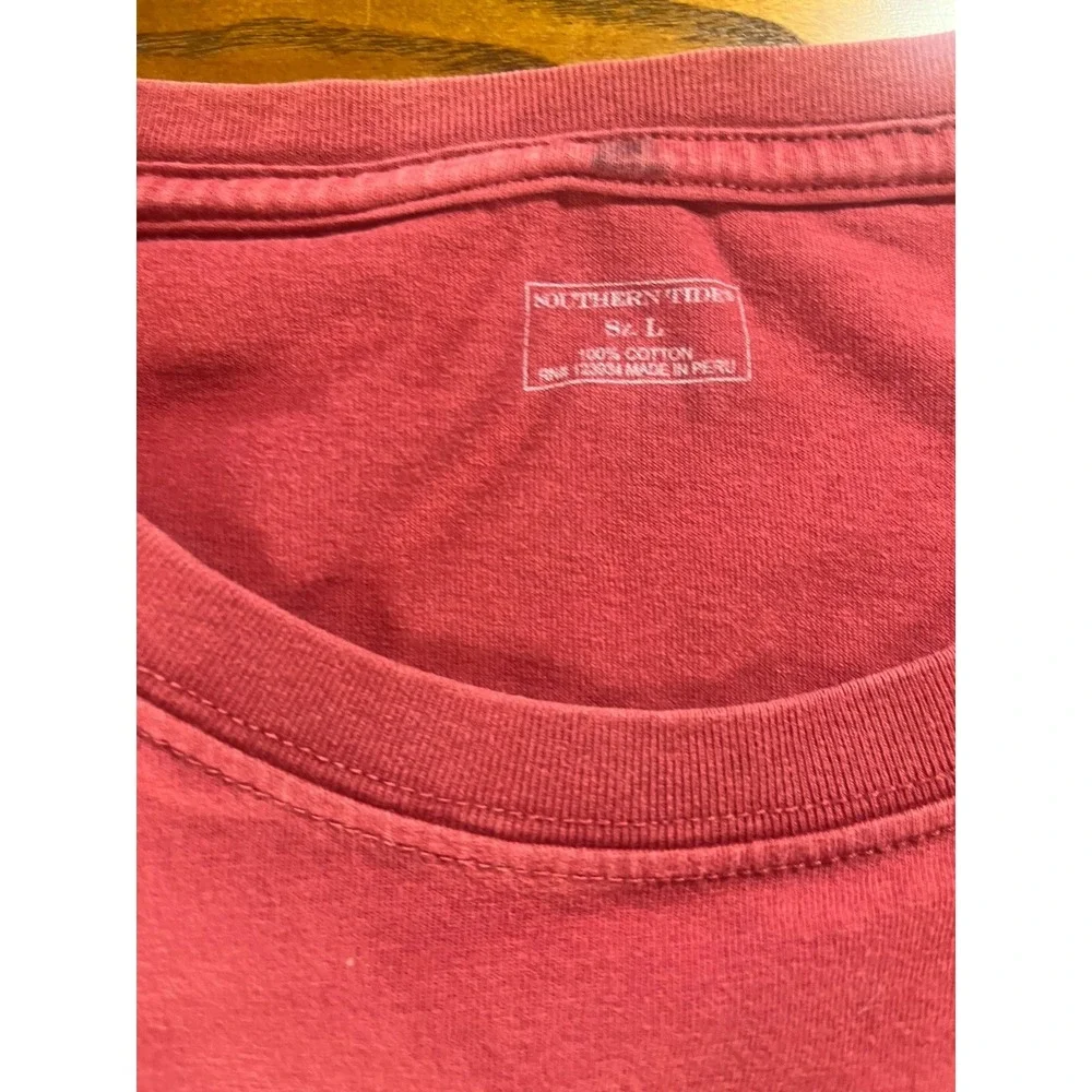 Southern Tide Florida State Seminoles Pocket T  Shirt Skipjack  Size Large